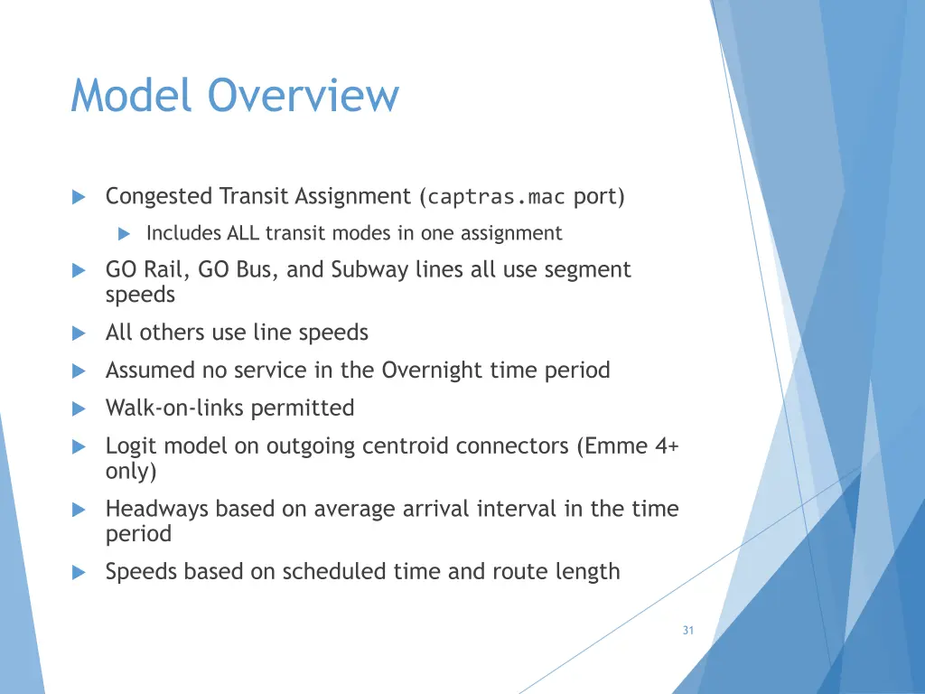 model overview