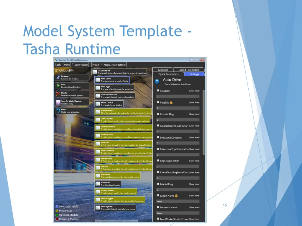 model system template tasha runtime