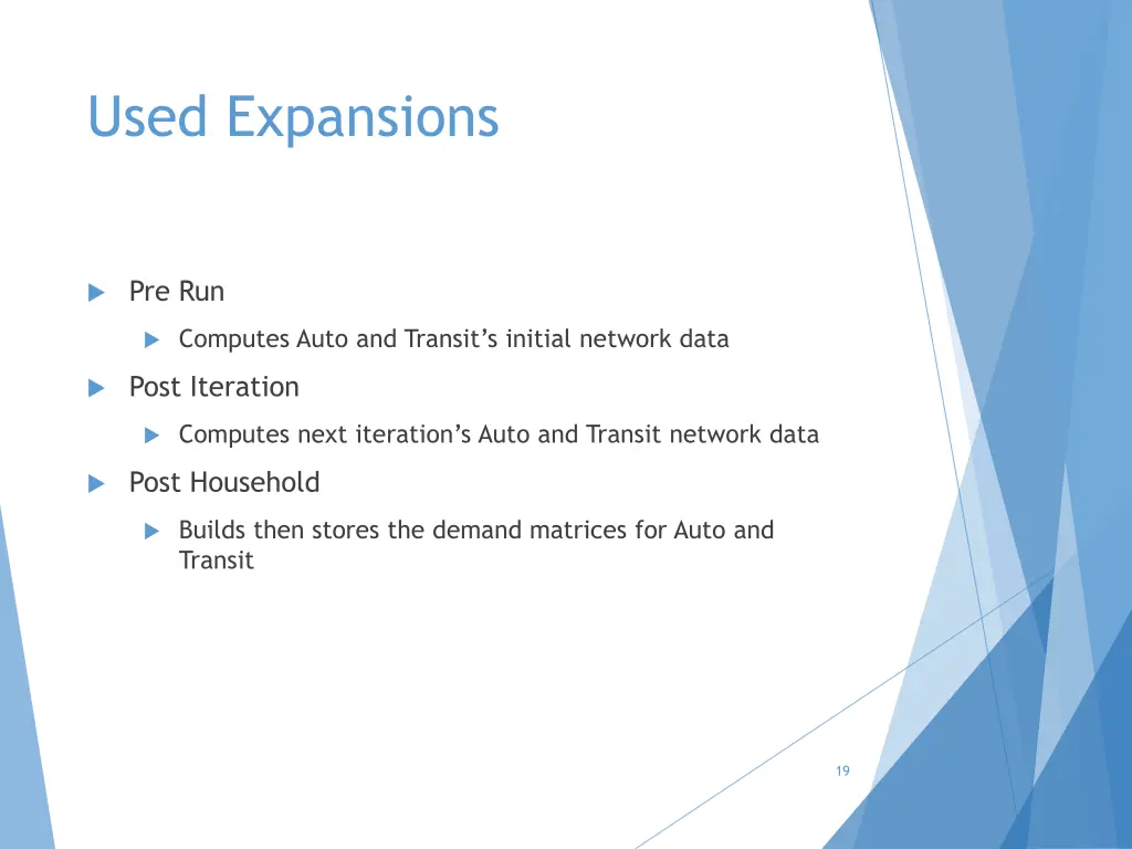used expansions