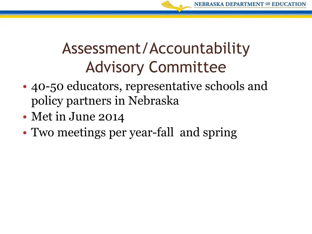 assessment accountability advisory committee