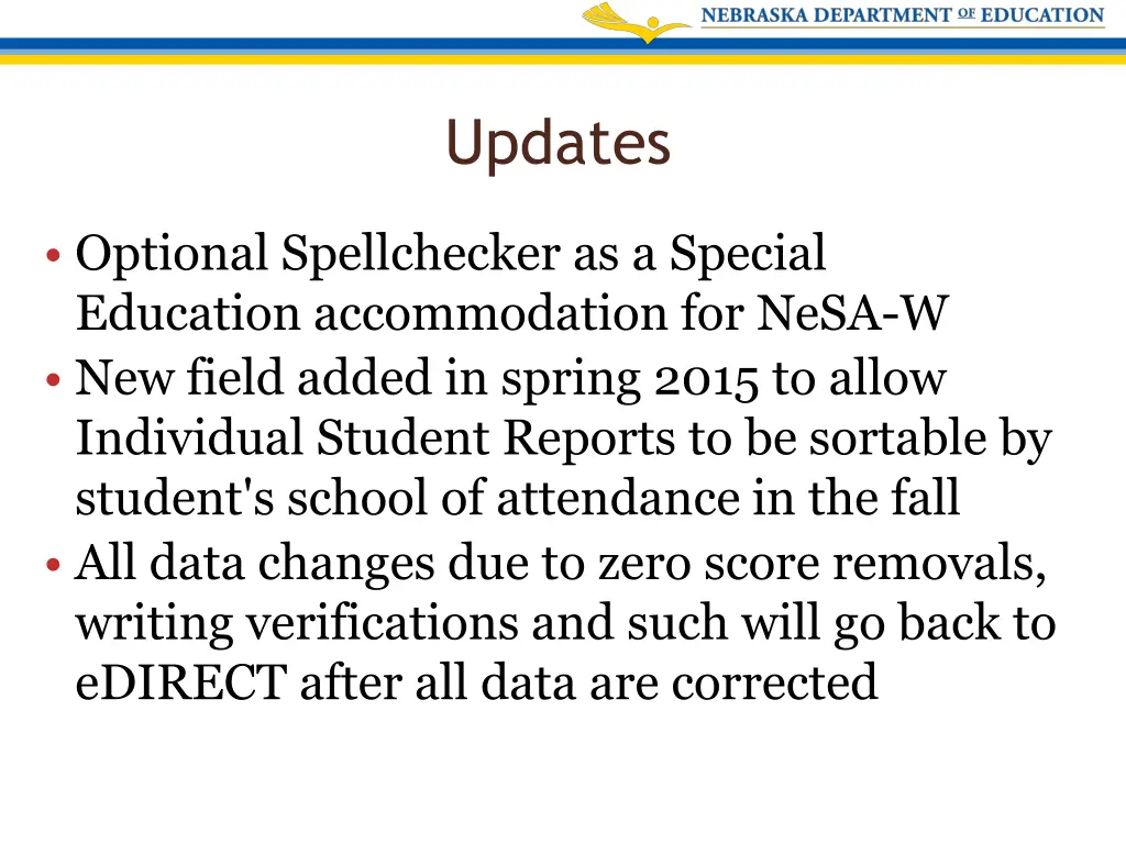 updates 1