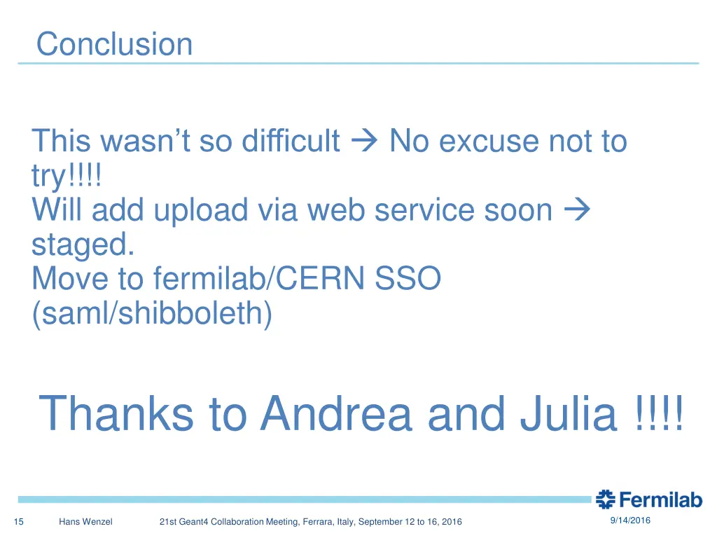 conclusion