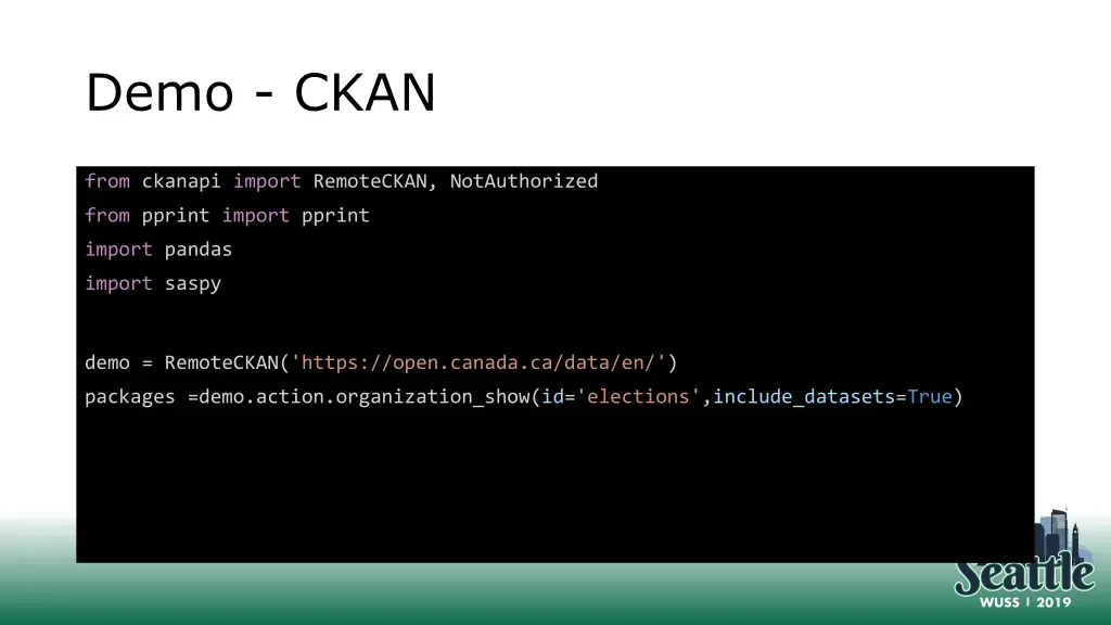 demo ckan