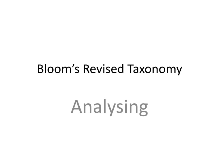 bloom s revised taxonomy