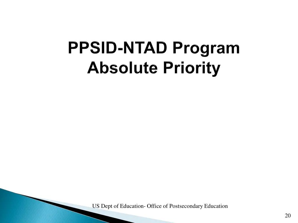us dept of education office of postsecondary 1