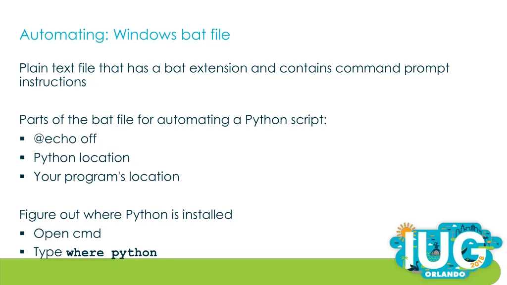 automating windows bat file