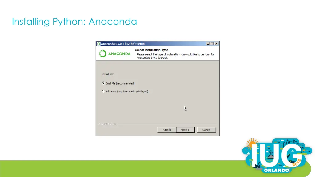 installing python anaconda 1