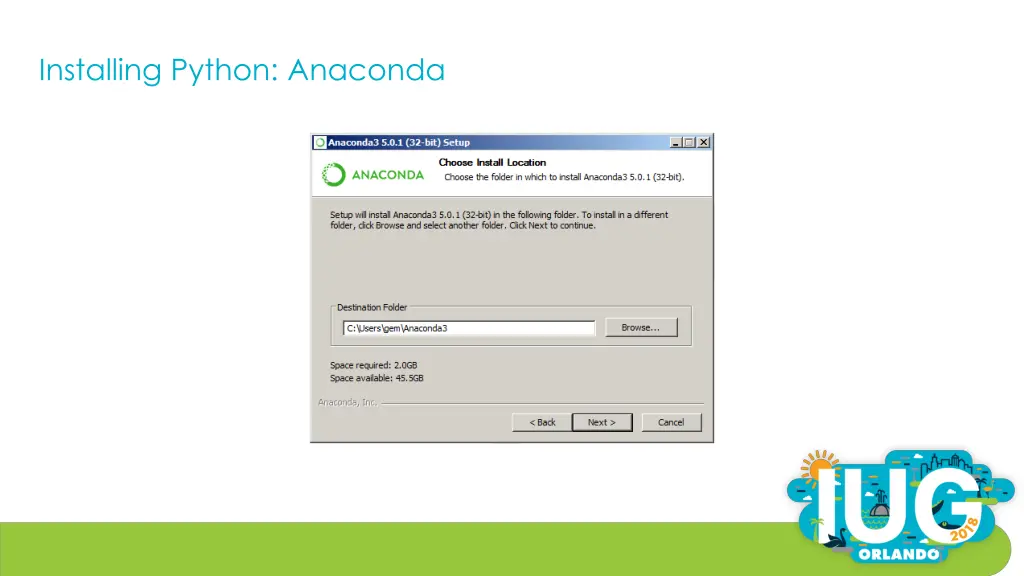 installing python anaconda 2
