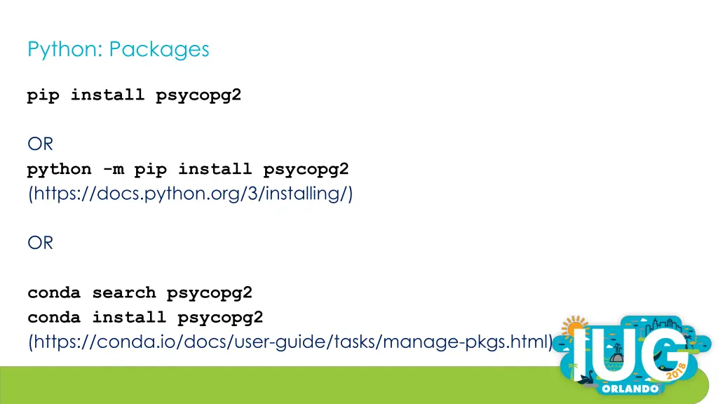 python packages 1