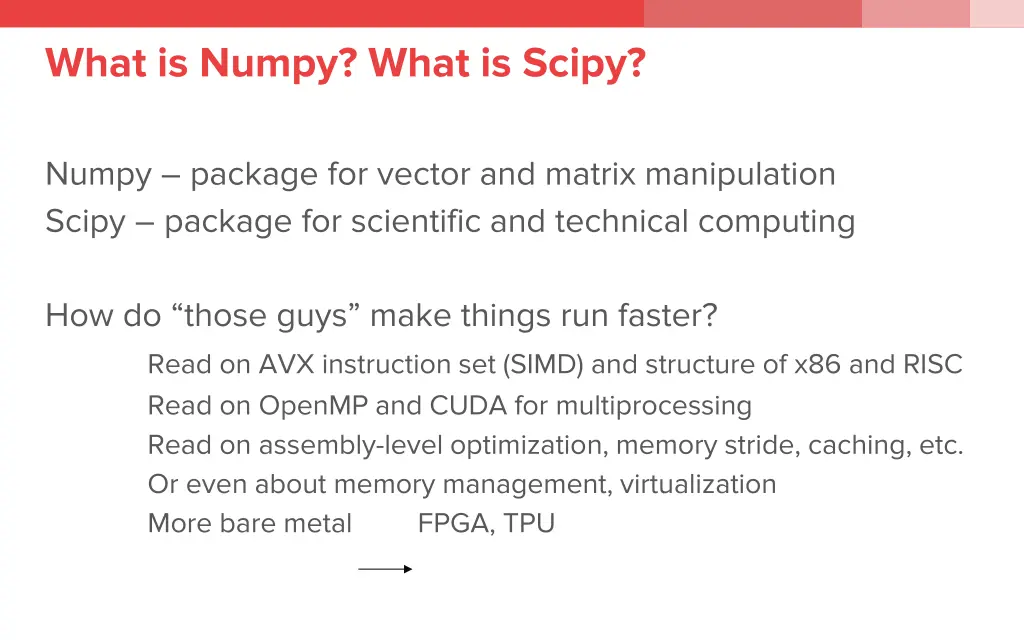 what is numpy what is scipy 1