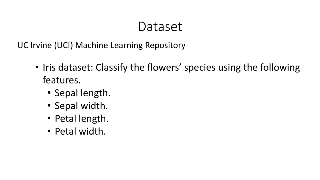 dataset