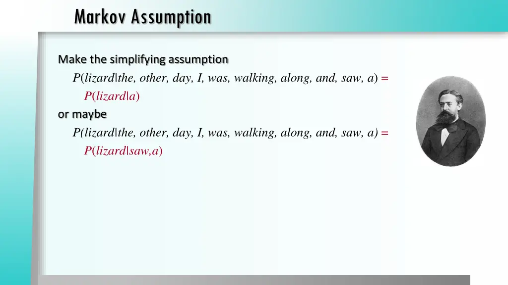 markov assumption