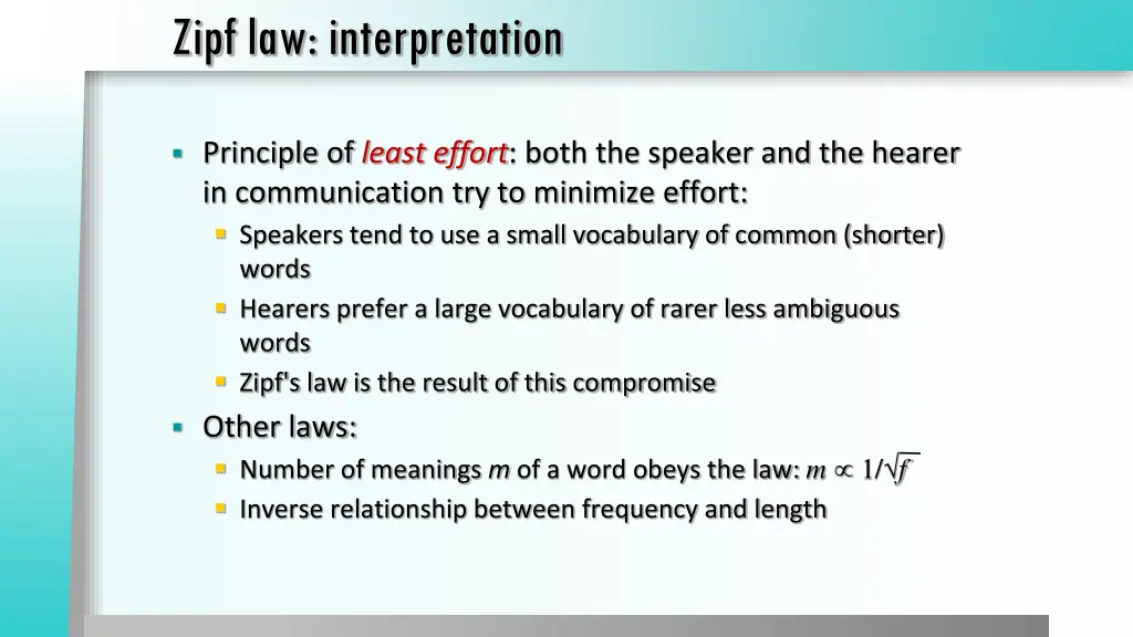 zipf law interpretation