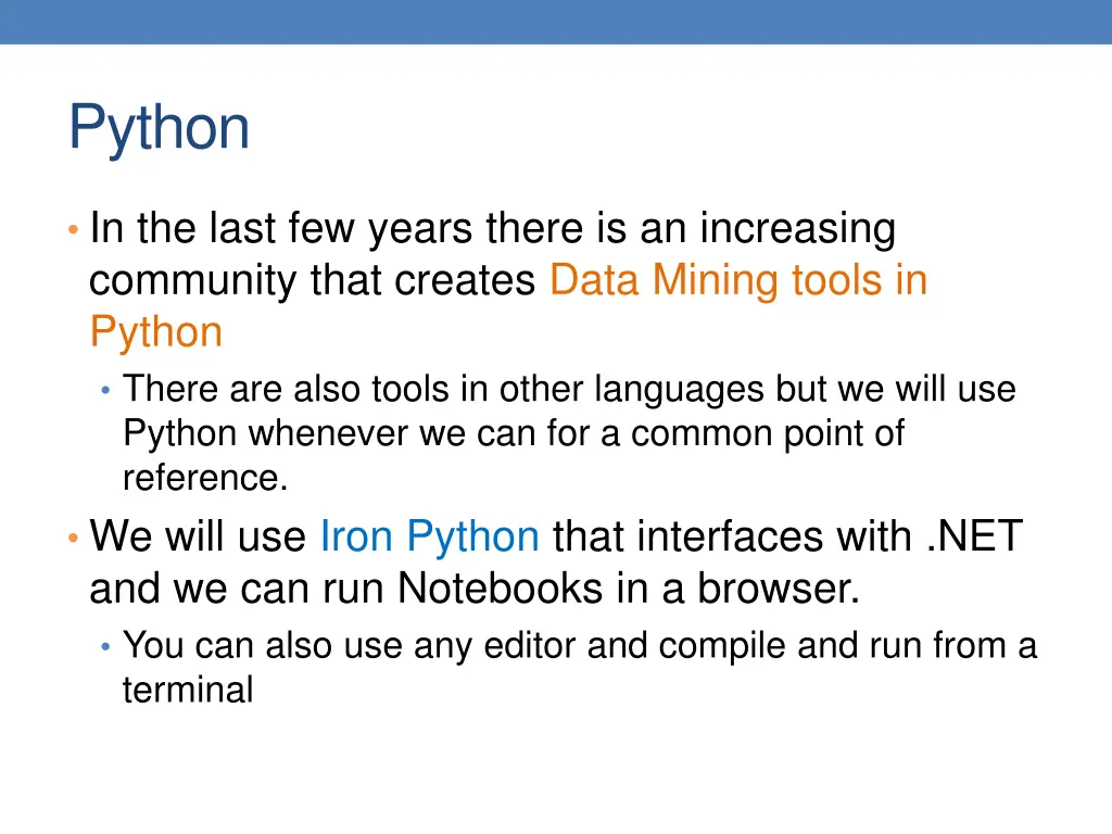 python