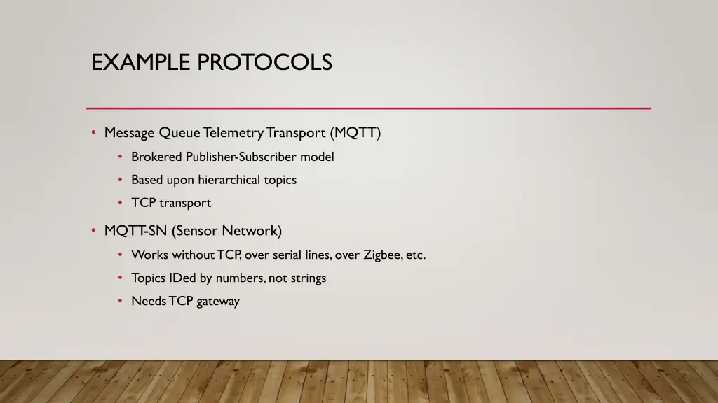 example protocols 1