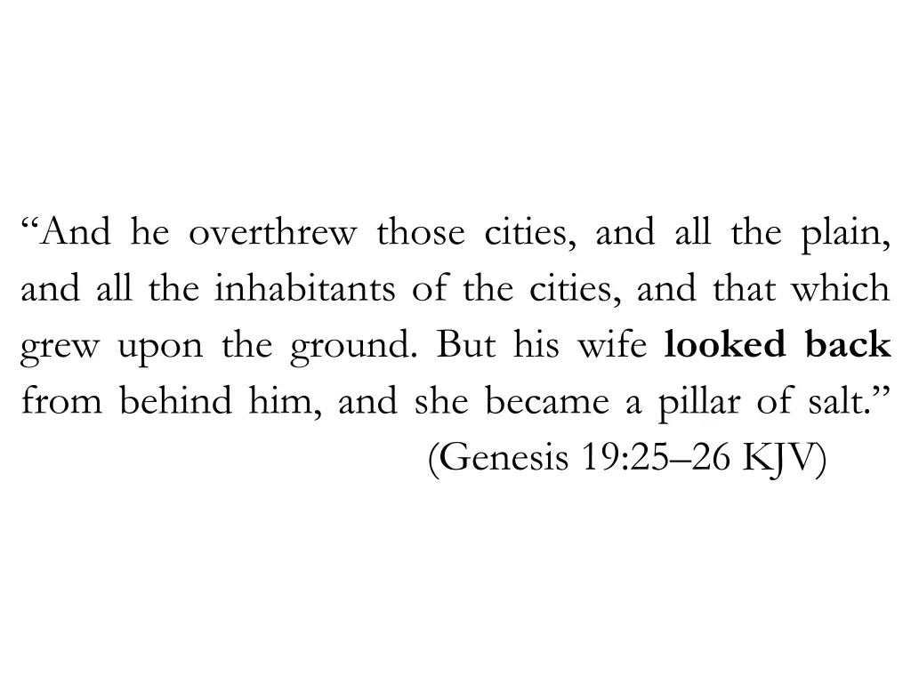 and he overthrew those cities and all the plain