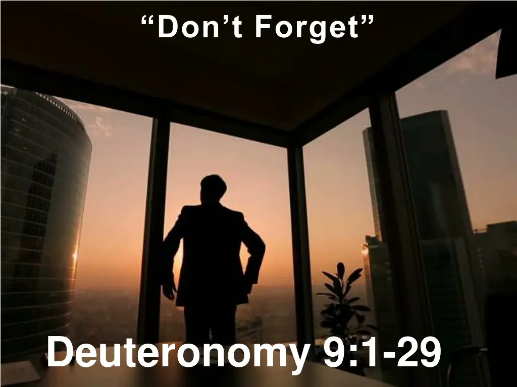 don t forget
