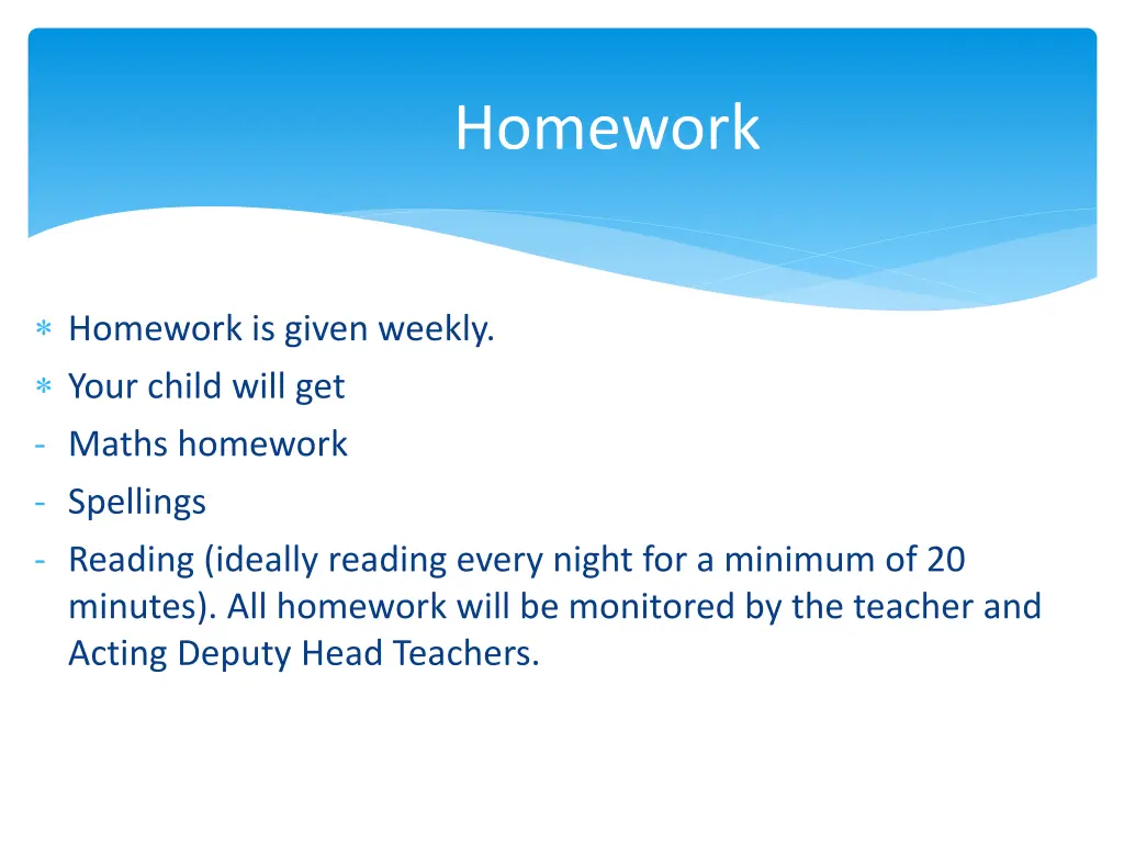 homework