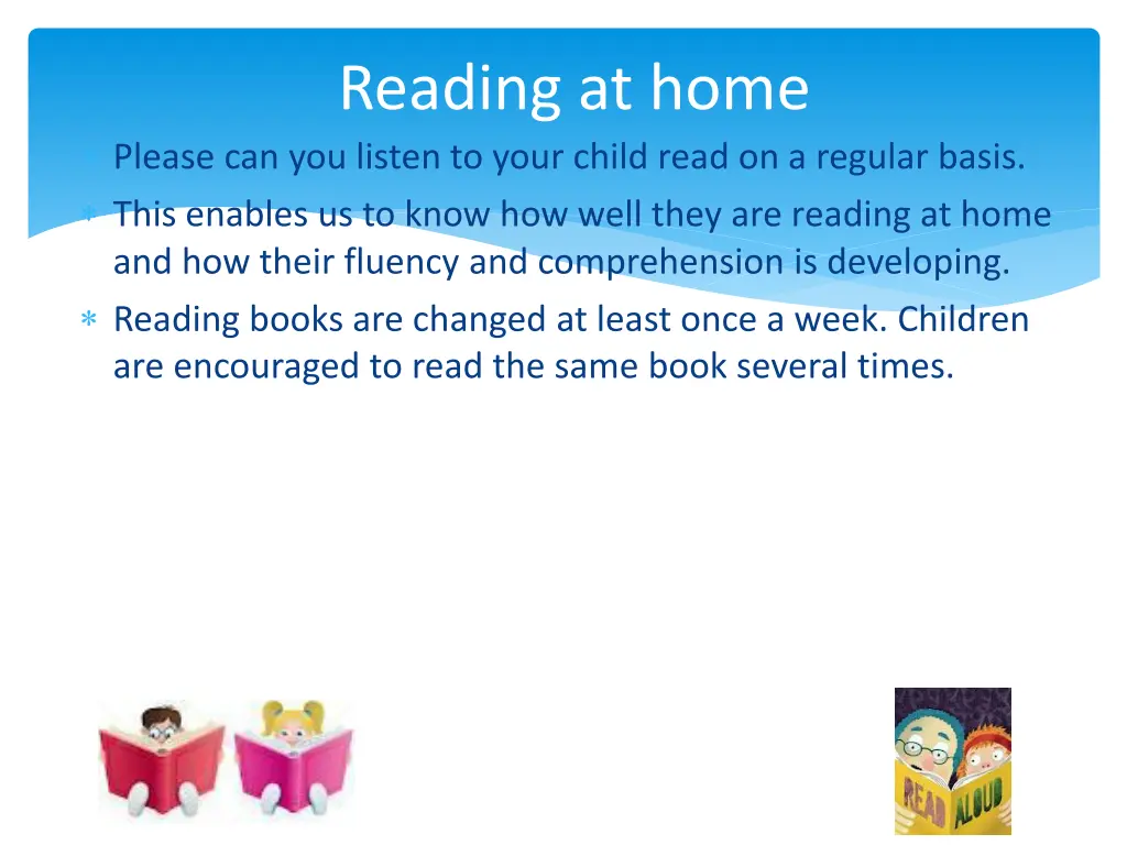 reading at home