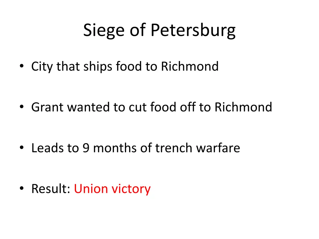 siege of petersburg
