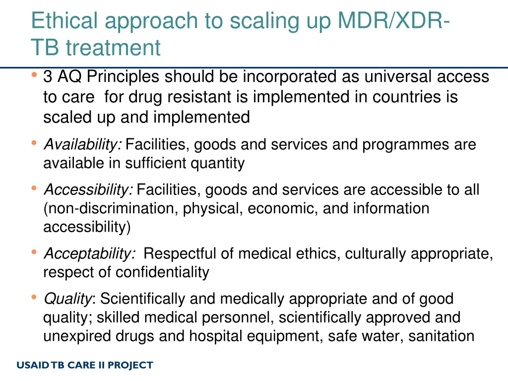ethical approach to scaling