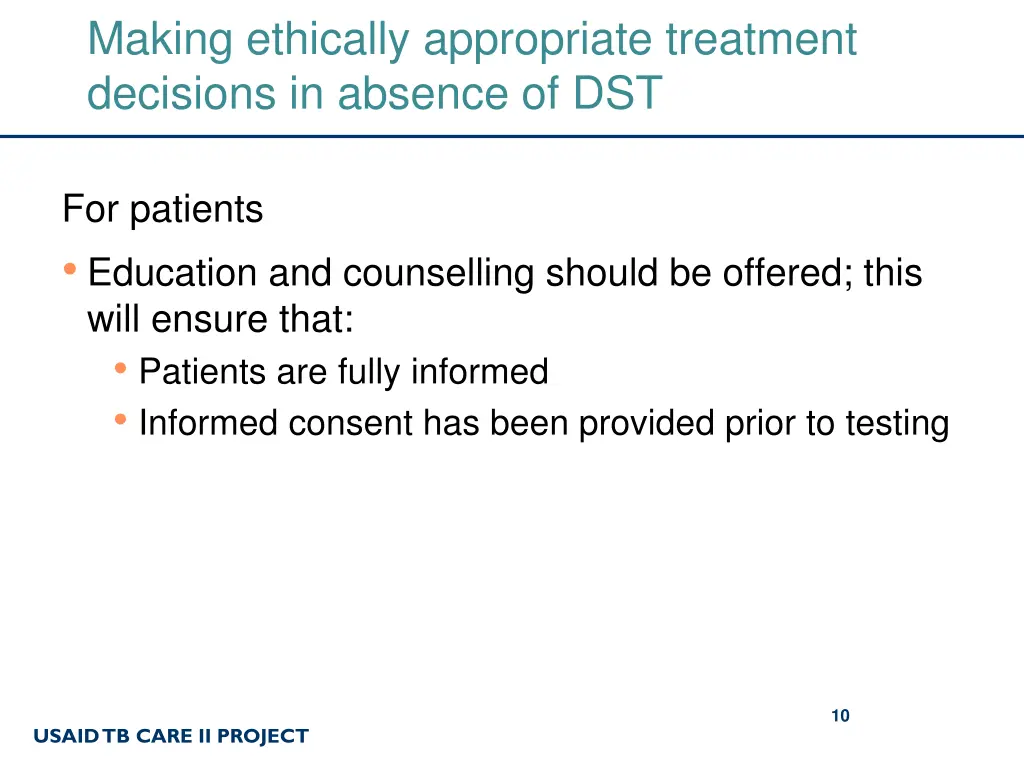 making ethically appropriate treatment decisions 2