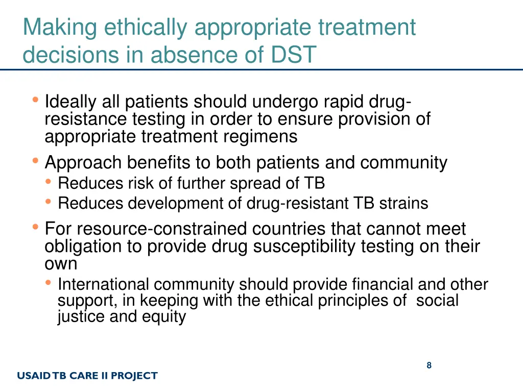 making ethically appropriate treatment decisions