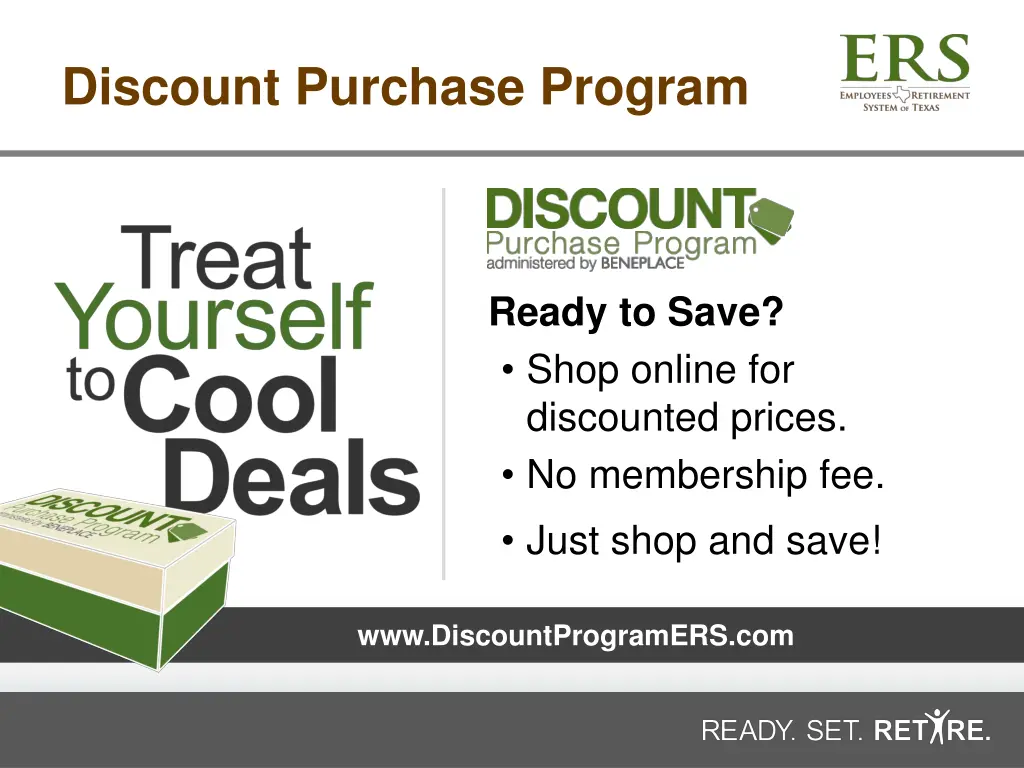 discount purchase program