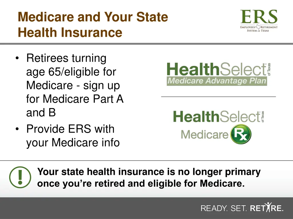 medicare and your state health insurance