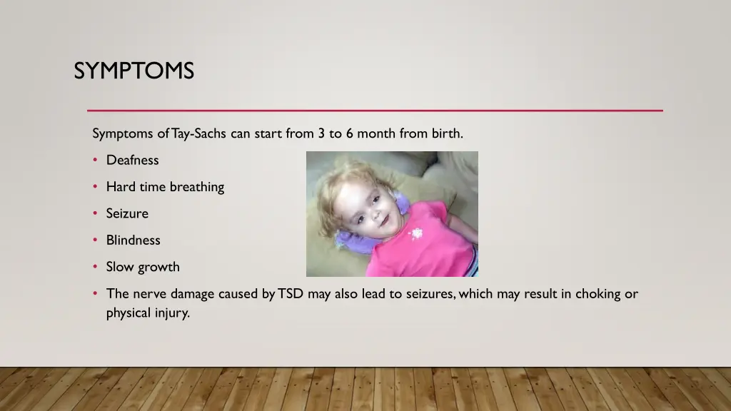 symptoms