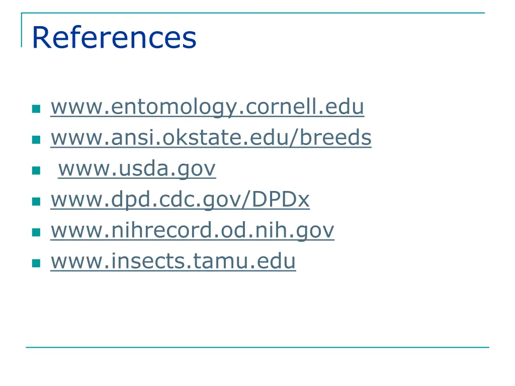 references