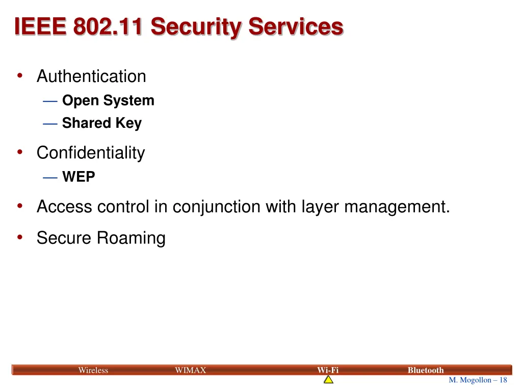 ieee 802 11 security services