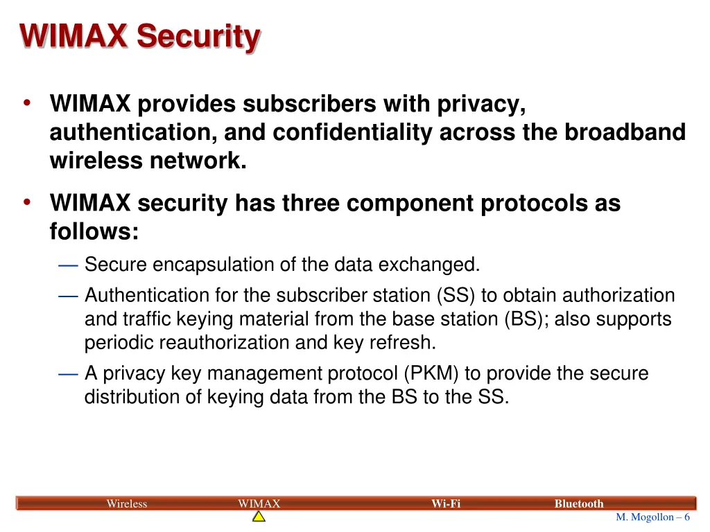 wimax security