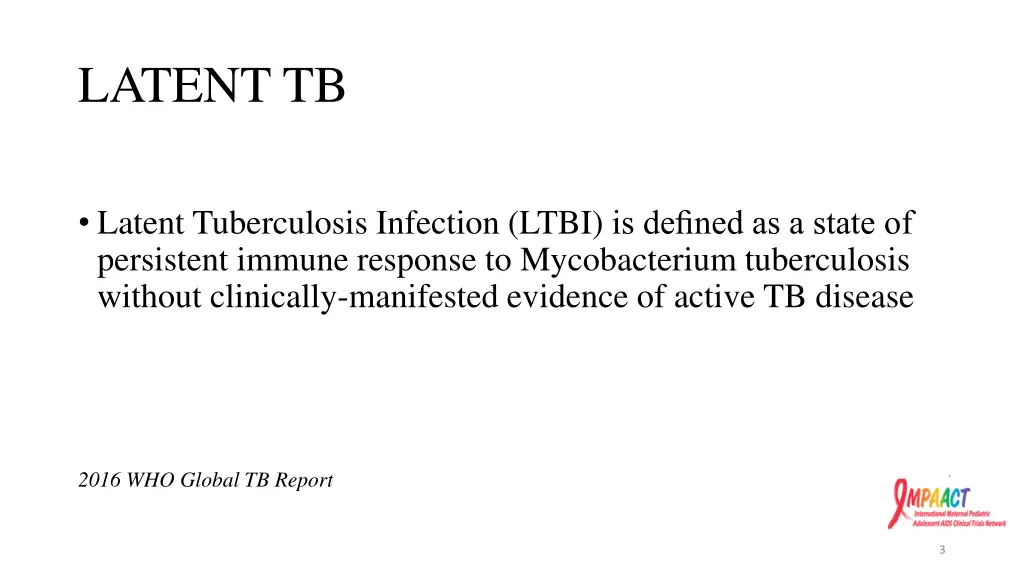 latent tb