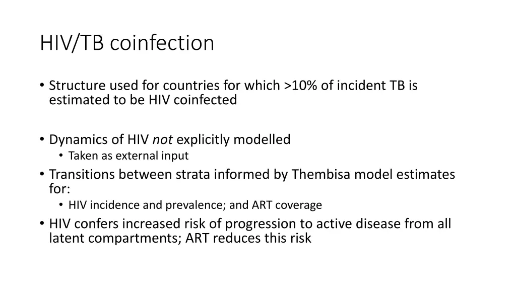 hiv tb coinfection