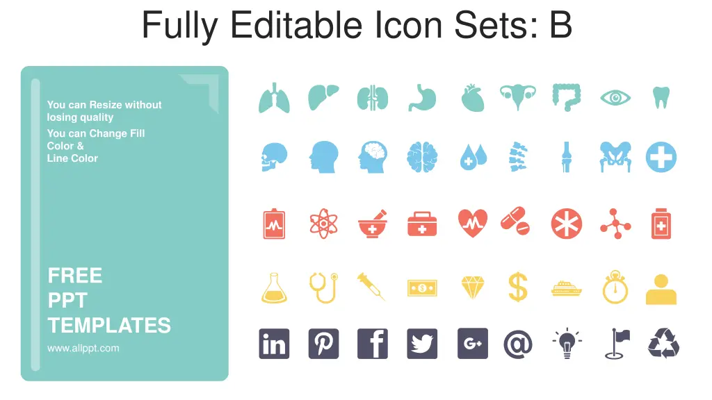 fully editable icon sets b