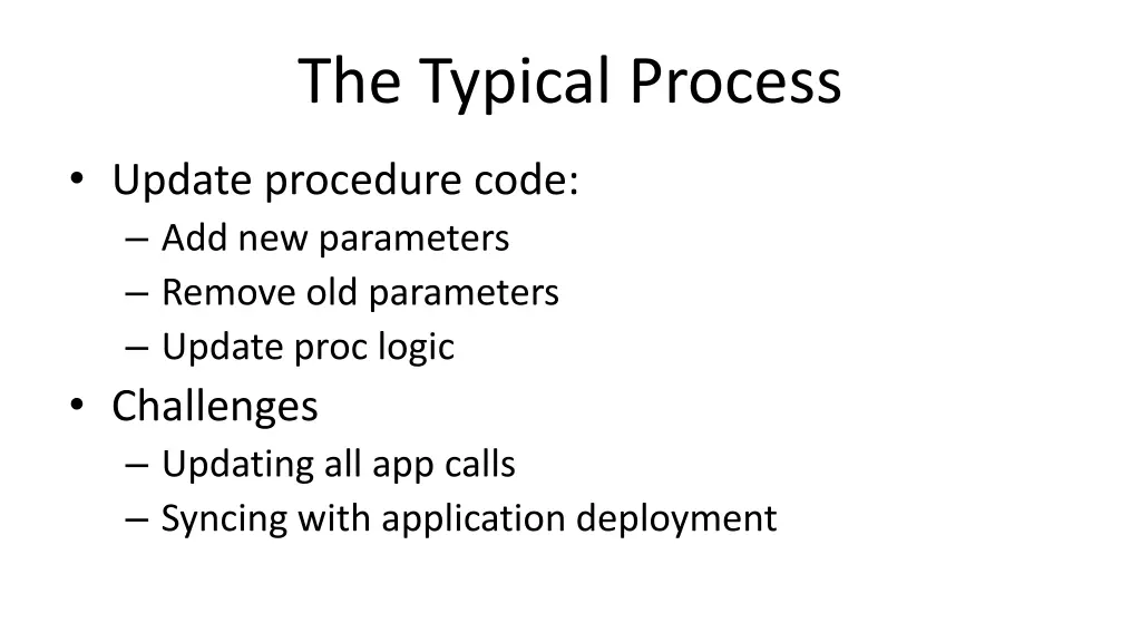 the typical process 2