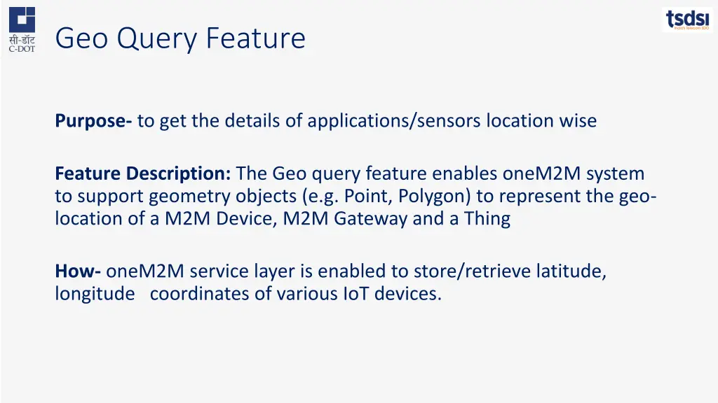 geo query feature