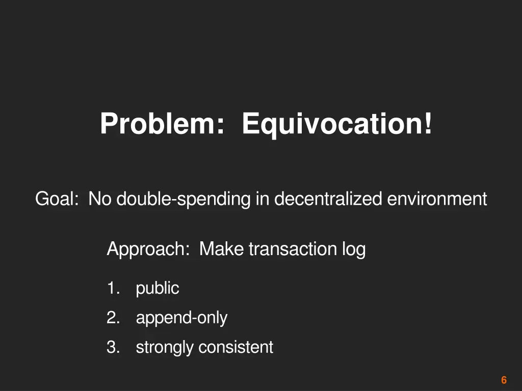 problem equivocation 1