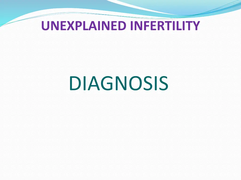 unexplained infertility 5