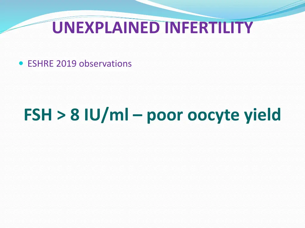 unexplained infertility 8