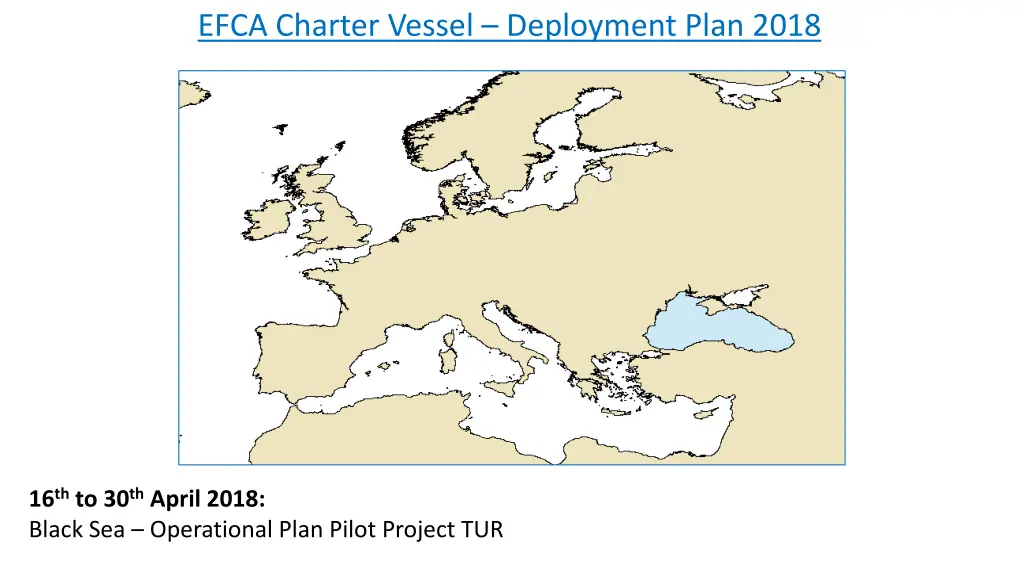 efca charter vessel deployment plan 2018 2