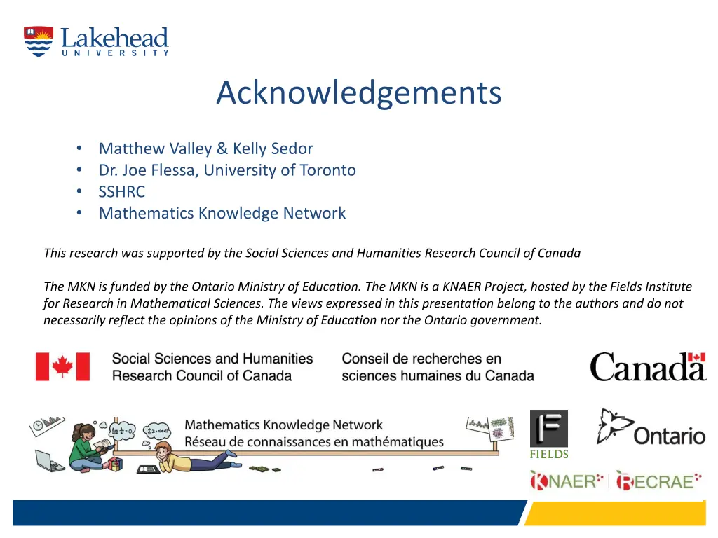 acknowledgements