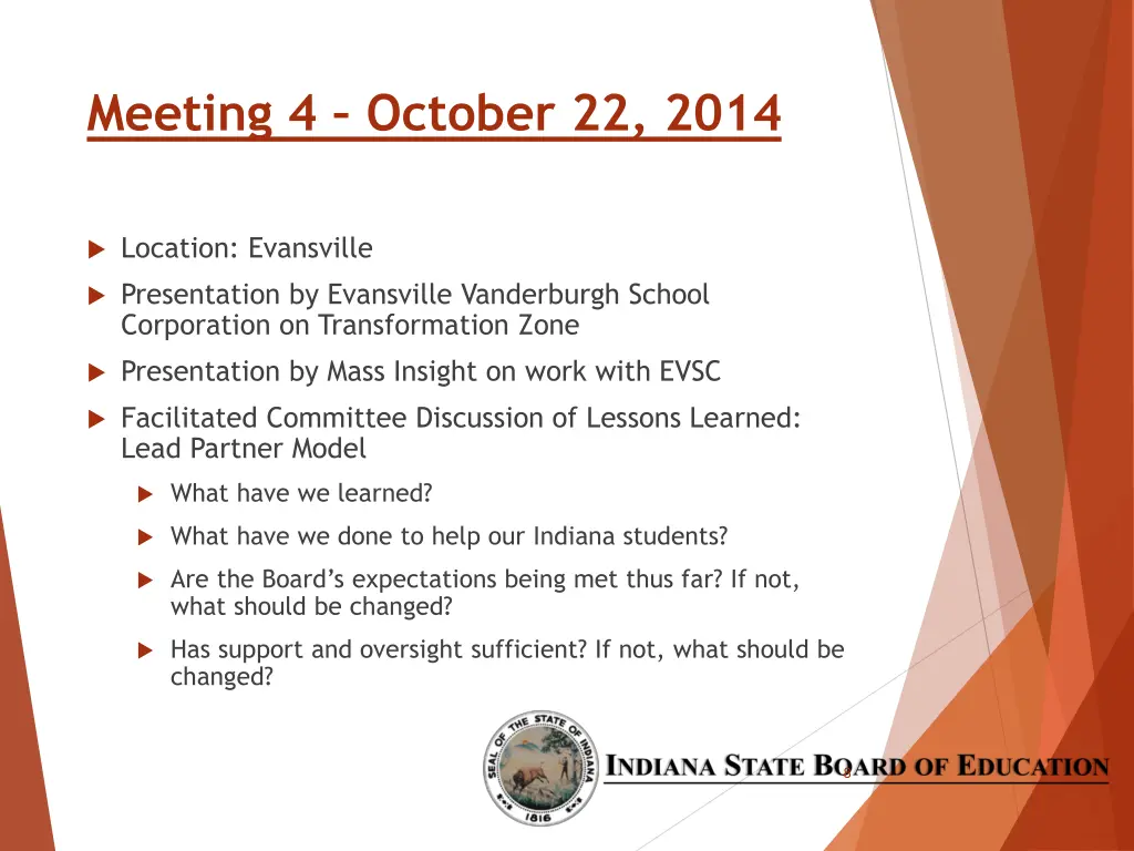 meeting 4 october 22 2014