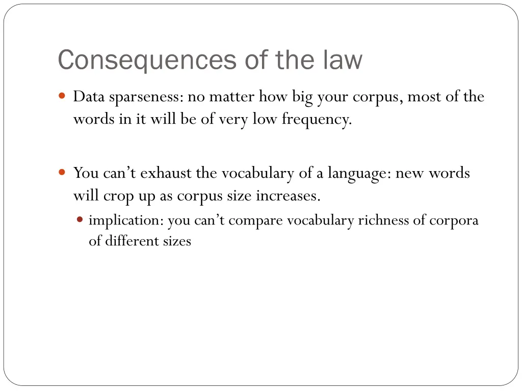 consequences of the law