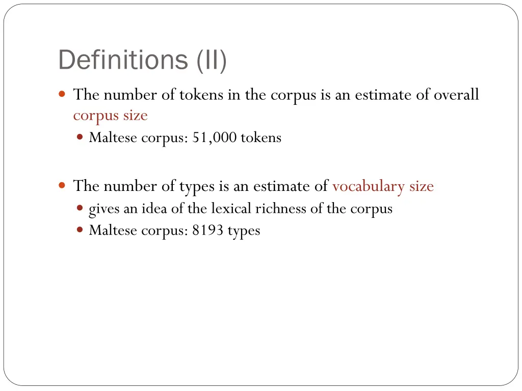 definitions ii
