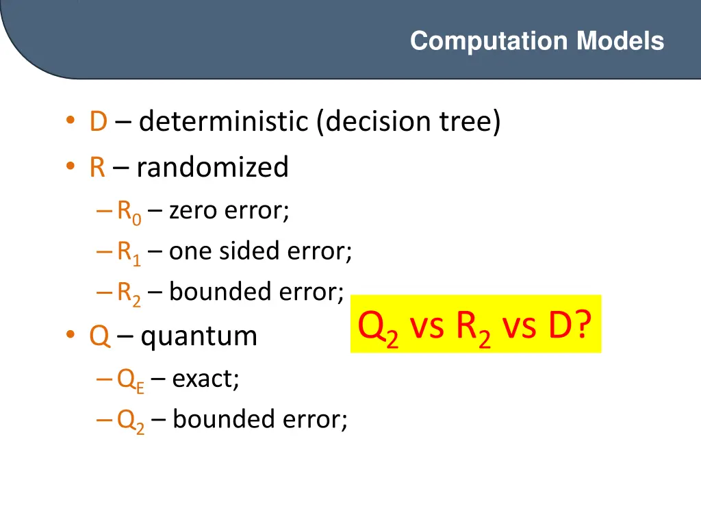 computation models 3