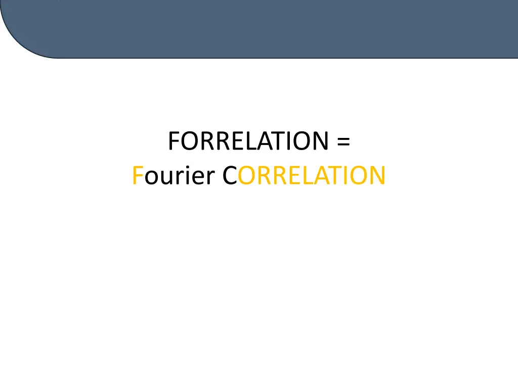 forrelation fourier correlation