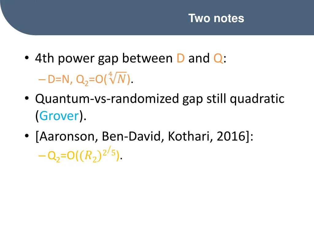 two notes