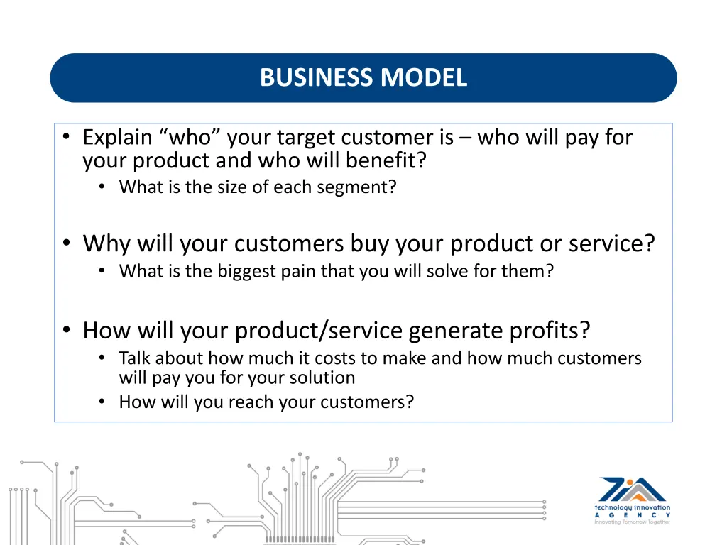 business model